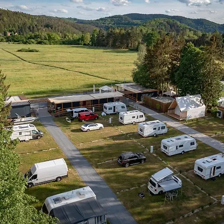 Marina & Glamping Nova Zivohost Luxury tent Krecovice